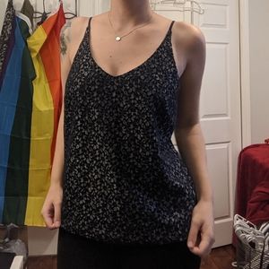 Metallic tank top